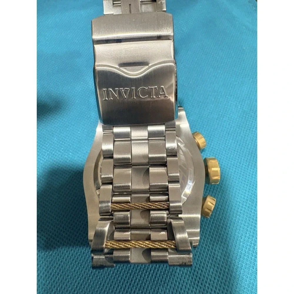 Invicta Reserve Bolt Zeus 0832 Swiss Chronograph 53mm Two Tone Watch